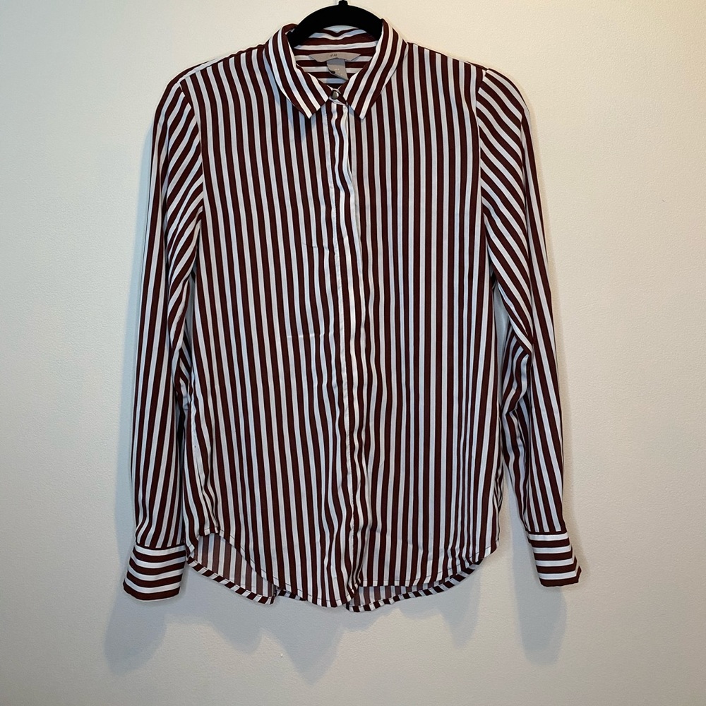 H&M Stripes Button Down
